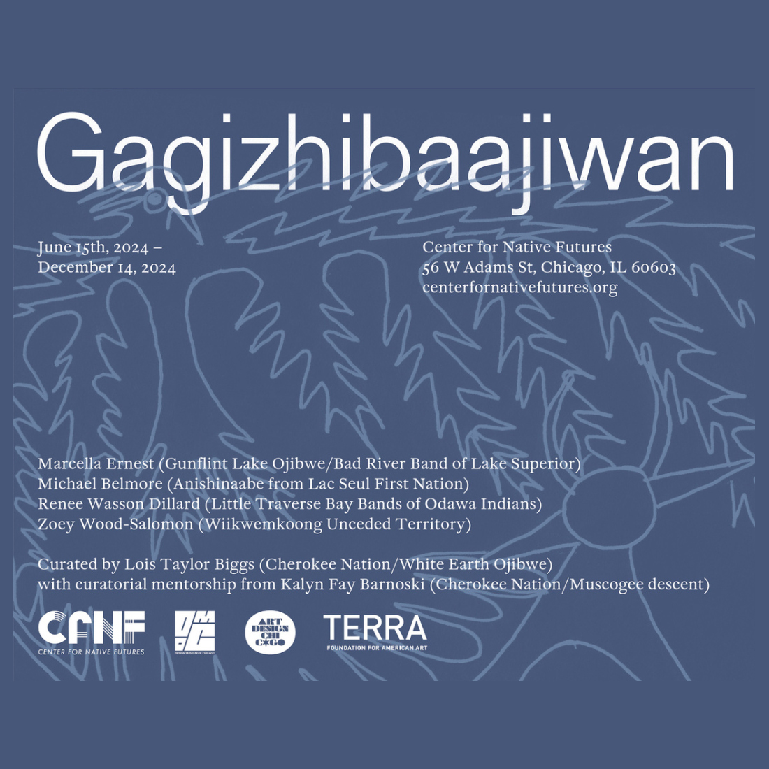Illinois Humanities | Gagizhibaajiwan Exhibition